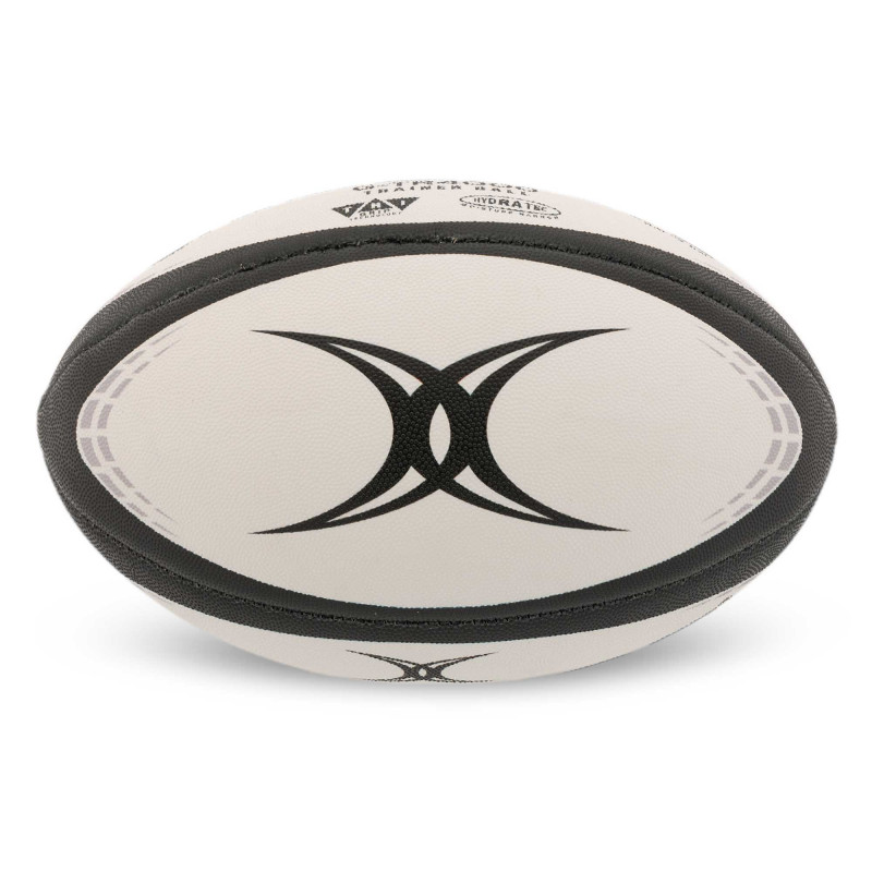 М'яч для регбі дитячий Midi Gilbert білий-чорний (розмір 2) R-6585-9-2