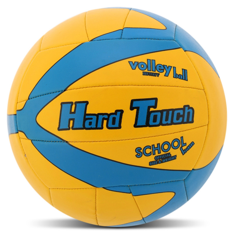 Волейбольный мяч HARD TOUCH VB-5227 (размер 5) PVC жёлто-синий
