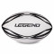 Мяч для регби деский Legend белый-черный (размер 3) R-3299