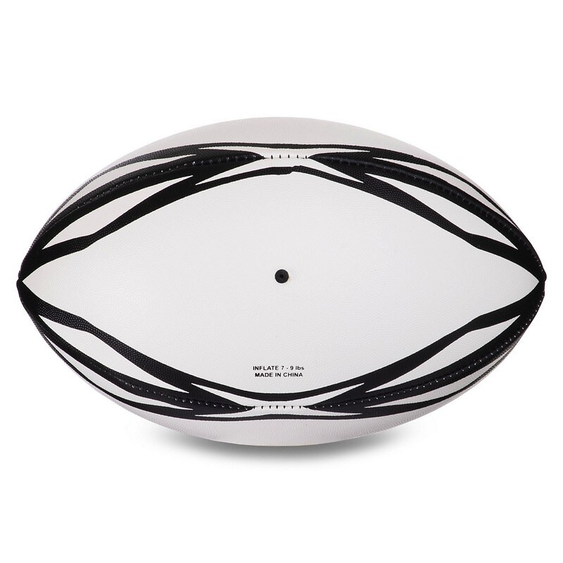 Мяч для регби деский Legend белый-черный (размер 3) R-3299-1