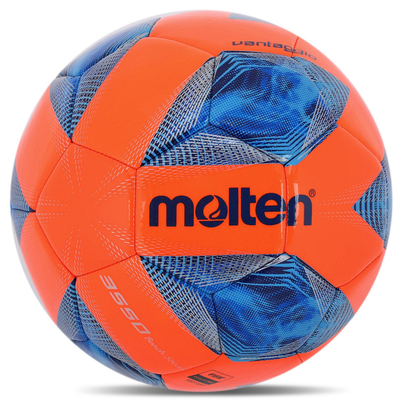 Мяч для футбола Molten F5A3550OB (пляжный футбол)