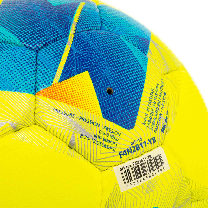 М'яч для футболу Molten F4N2811-YB жовто-синій (розмір 4)-1
