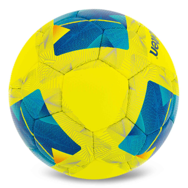 М'яч для футболу Molten F4N2811-YB жовто-синій (розмір 4)-3