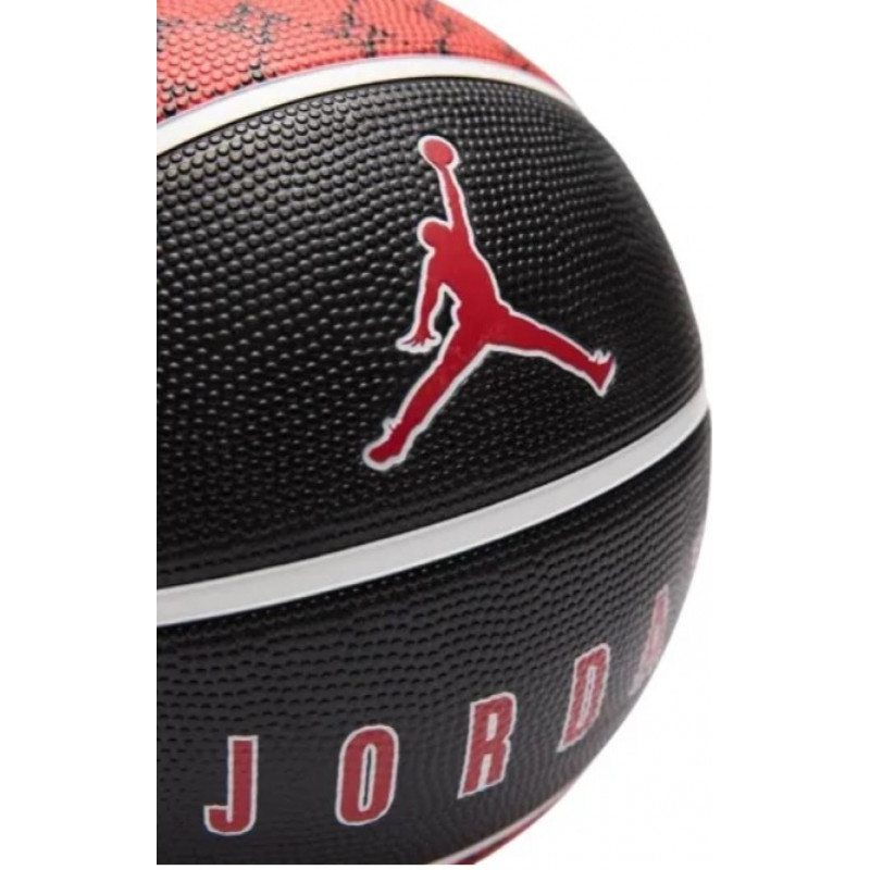 Баскетбольний м'яч Nike Jordan Playground 2.0 8P Deflated White/Fire Red (розмір 7)  J.100.8255.673.07-1