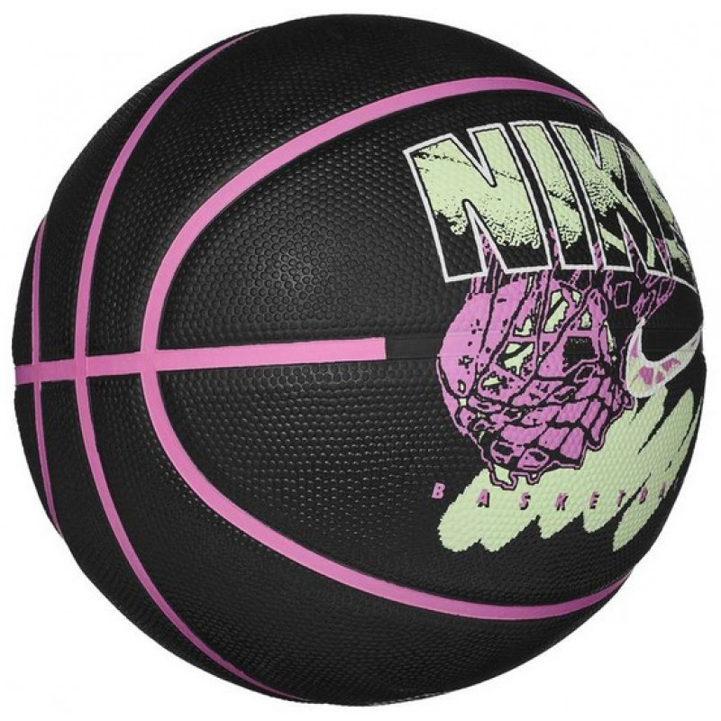 Баскетбольный мяч Nike Everyday Playground 8P Graphic Deflated Black/Pink/White/Barel (размер 7) N.100.4371.099.07-1