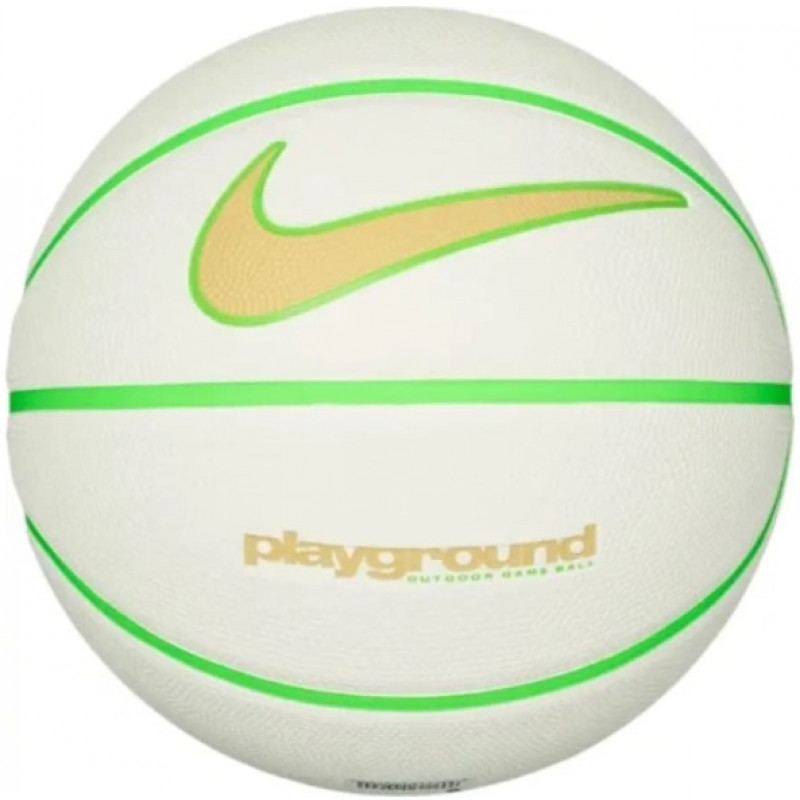 Баскетбольный мяч Nike Everyday Playground 8P Graphic Deflated Green Strike/Topaz Gold (розмір 7) N.100.4371.144.07-1