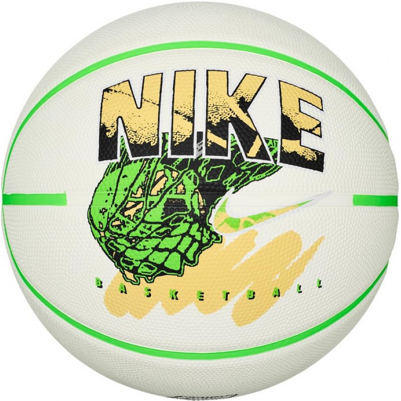 Баскетбольный мяч Nike Everyday Playground 8P Graphic Deflated Green Strike/Topaz Gold (розмір 7) N.100.4371.144.07