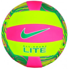 Баскетбольний м'яч Nike All Court Lite Volleyball Deflated Pink/Volt/Green (розмір 5) N.100.9071.643.05
