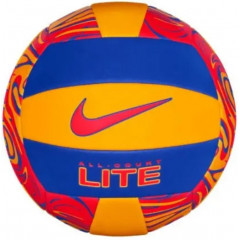Баскетбольний м'яч  Nike All Court Lite Volleyball Deflated Orange/Hyper Royal/Bright Crimson (розмір 5) N.100.9071.807.05