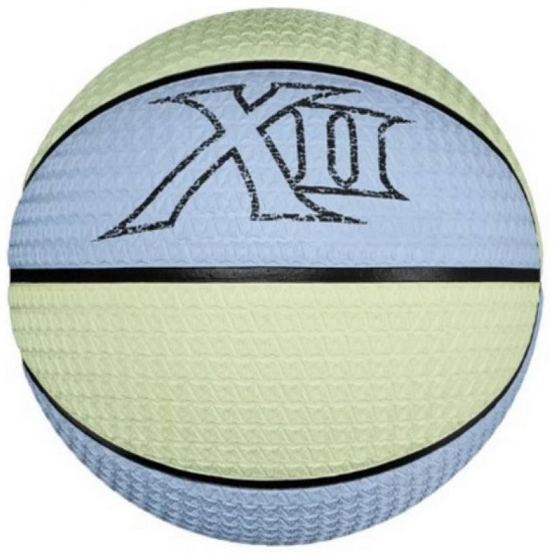 Баскетбольный мяч Nike Playground 8P J Morant Deflated Volt Tint/Cobalt Bliss/Black (размер 7) N.101.1053.703.07-1