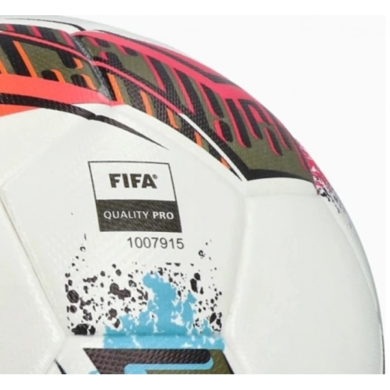 Мяч футзальный Puma Futsal 1 TB (Fifa Quality Pro) белый, мультицвет Уни (размер 4) 084342-01-2