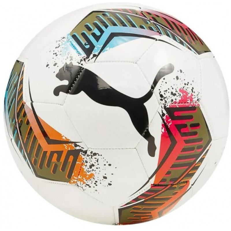 М'яч для футзалу Puma Futsal 3 MS білий, помаранчевий Уні (розмір 4) 084344-01