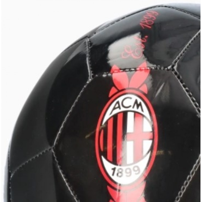 М`яч футбольний Puma ACM Prematch Ball чорний, червоний Уні  (розмір 5) 084544-07-1