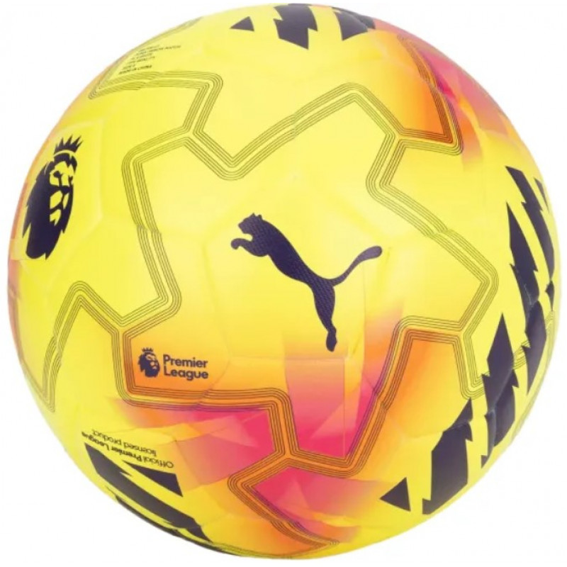 Мяч футбольный Puma MCFC Prematch Ball серый, голубой Уни  (размер 5) 084548-74
