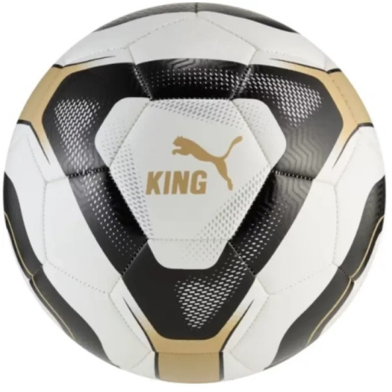 М`яч футбольний Puma King Ball білий, чорний, коричневий Уні (размер 5) 084736-01