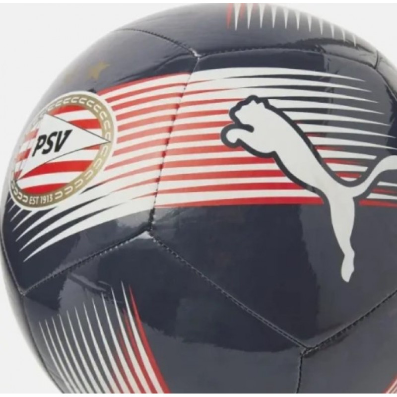 Мяч футбольный Puma PSV Ess Ball темно синий Уни (размер 5) 084795-02-2