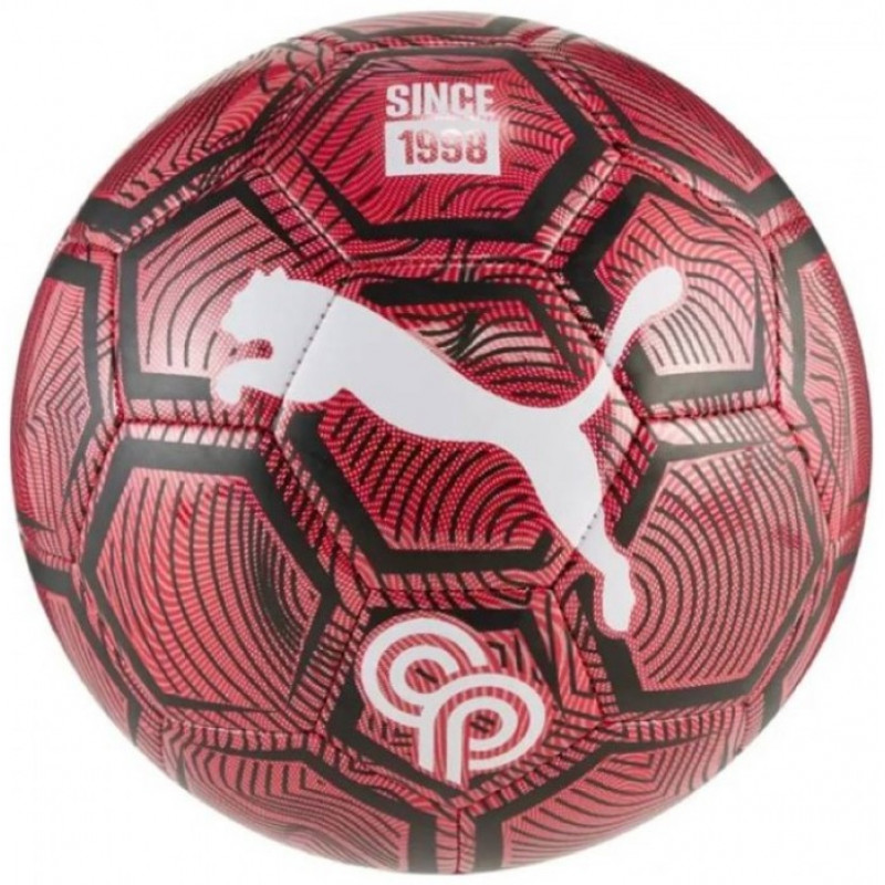 Мяч футбольный Puma CP Never Stop Graphic ball красный Уни (размер 5) 084849-01-5