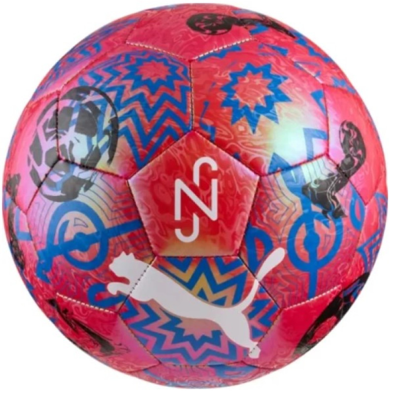 М`яч футбольний Puma Neymar Jr Graphic червоний, синій Уні (розмір 5) 084882-01-5-2