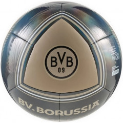 М`яч футбольний  Puma BVB Culture Ball сірий, чорный Уни (размер 5) 084974-02