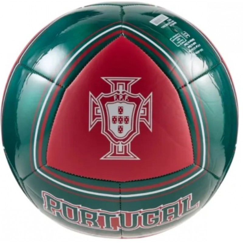 М`яч футбольний  Puma FPF Culture Ball зелений, червоний Уні (розмір 5) 084983-01-1