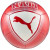 М`яч футбольний Puma SFV Culture Ball білий, червоний Уні (розмір 5) 084987-01