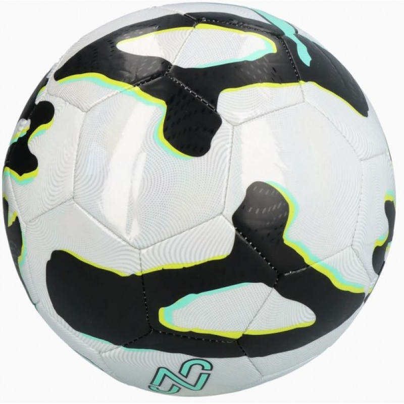 М`яч футбольний  Puma Neymar JR Graphic Ball білий, чорний, м'ятний Уні (розмір 5) 085023-01-5-3