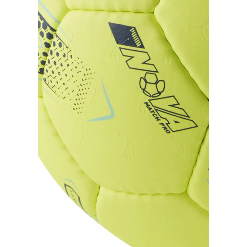 Гандбольный мяч Puma NOVA Match Pro желтый, чёрный (размер 2) 084384-01-2