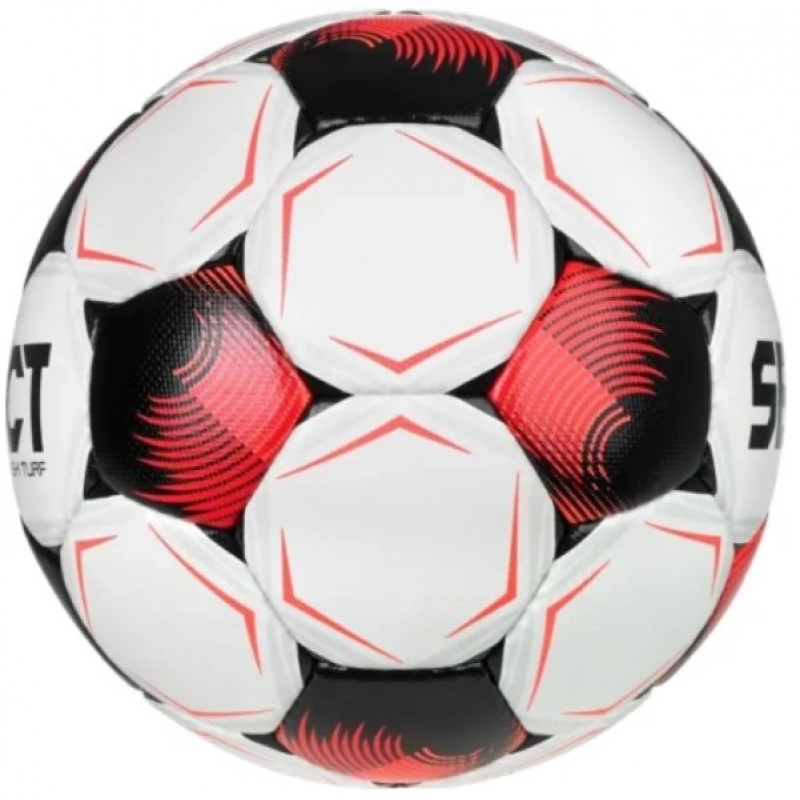 Мяч футбольный Select Flash Turf Fifa v26 белый, красный (размер 5) 057501-007-1