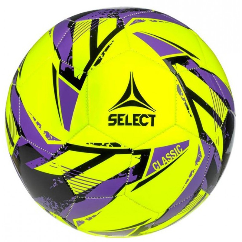 Мяч футбольный Select Classic v26 желтый, фиолетовый Уни (размер 5) 099380-003-5