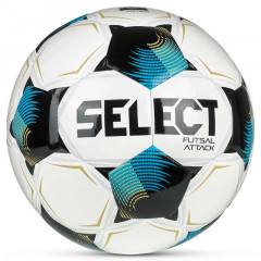 М'яч для футзалу Select Futsal Attack DB (FIFA Basic) v26 107347-009 (розмір 4) біло-синій