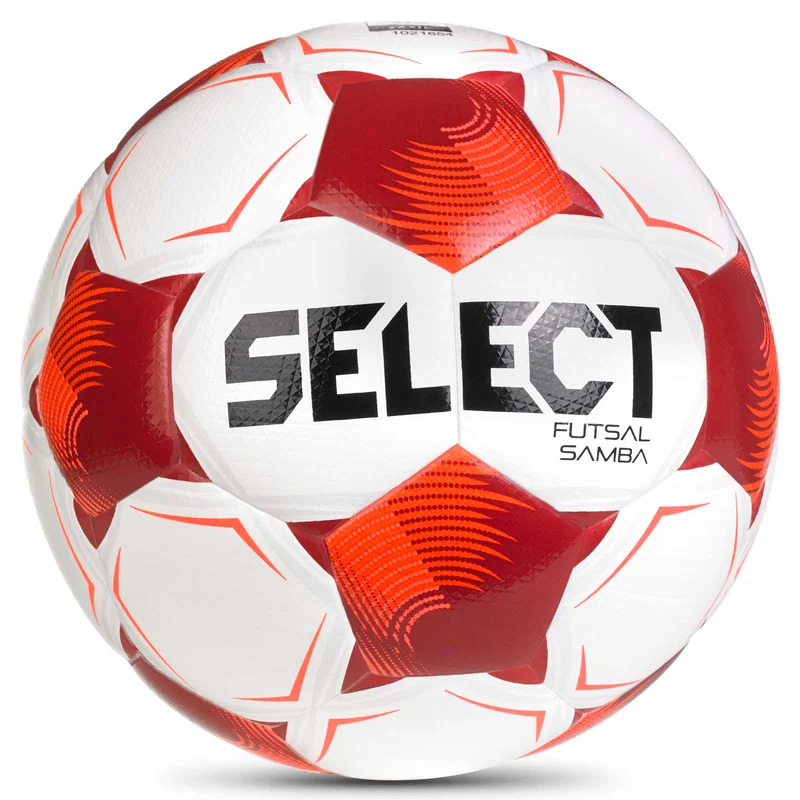 Мяч для футзала Select Futsal Samba DB (FIFA Basic) v26 106347-008 (размер 4) бело-красный
