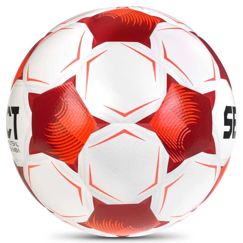 Мяч для футзала Select Futsal Samba DB (FIFA Basic) v26 106347-008 (размер 4) бело-красный-1