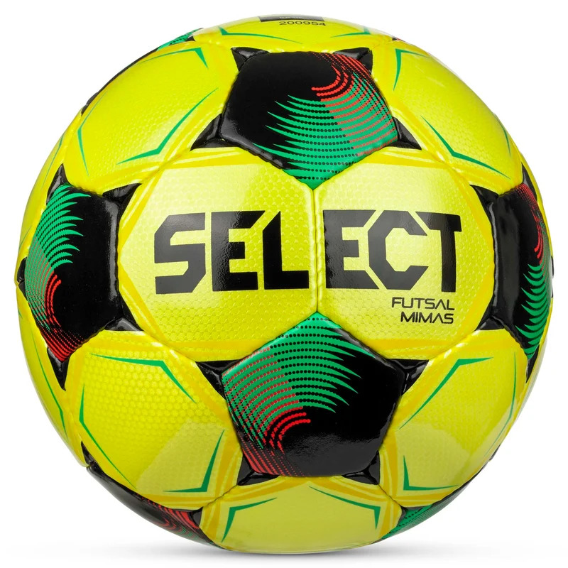Мяч для футзала Select Futsal Mimas Yellow (FIFA Basic) v26 105347-007 (размер 4) жёлто-зелёный