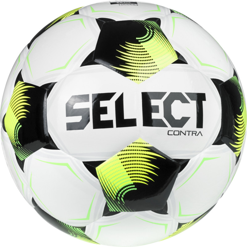 М'яч футбольний Select FB Contra v26 білий, чорний Уні (розмір 5) 085417-013