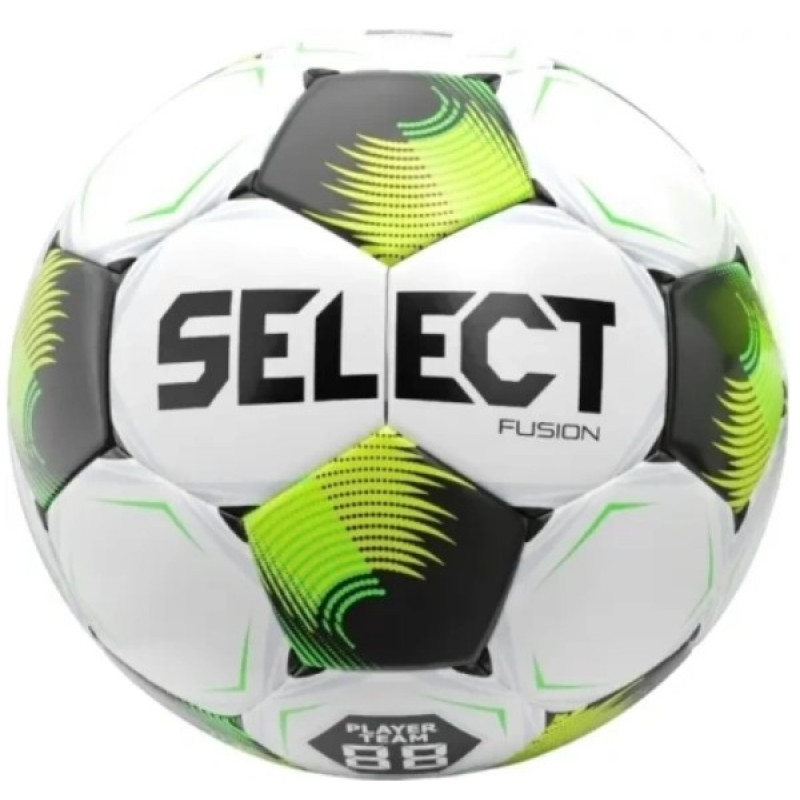 Мяч футбольный Select Fusion v26 белый, черный Уни (размер 4) 385417-762-4