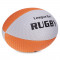 М'яч для регбі Rugby Liga ball SP-Sport білий-помаранчевий (розмір 5) RG-0391-01