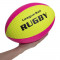 М'яч для регбі Rugby Liga ball SP-Sport Жовтий-Червоний  (розмір 5) RG-0391-03