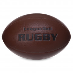 М'яч для регбі Rugby Liga ball SP-Sport Коричневий (розмір 5) RG-0392