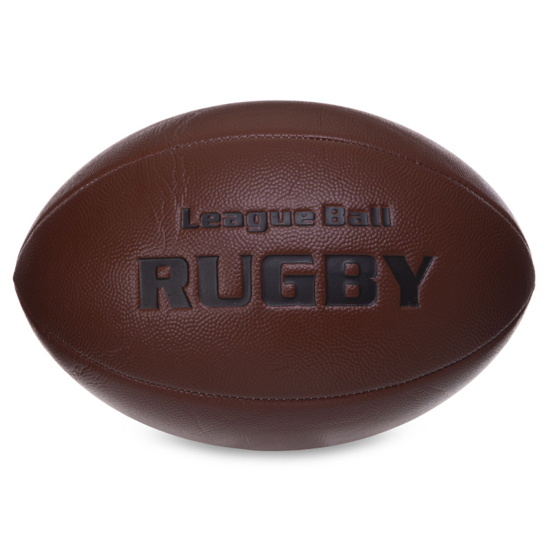 М'яч для регбі Rugby Liga ball SP-Sport Коричневий (розмір 5) RG-0392