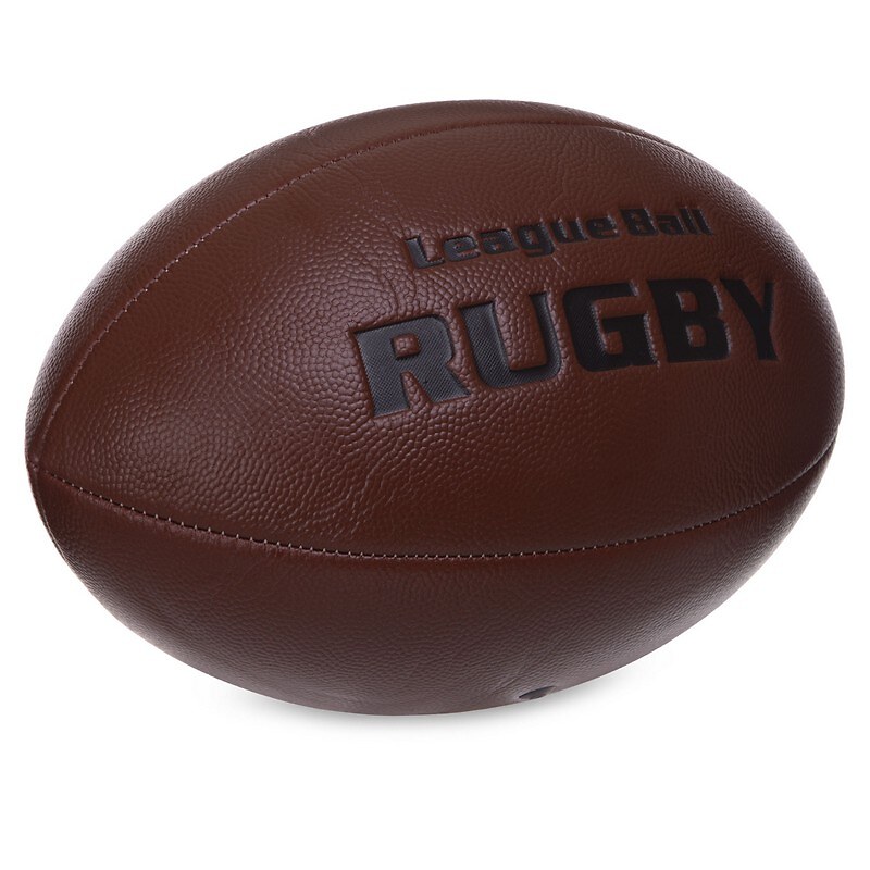 М'яч для регбі Rugby Liga ball SP-Sport Коричневий (розмір 5) RG-0392-1