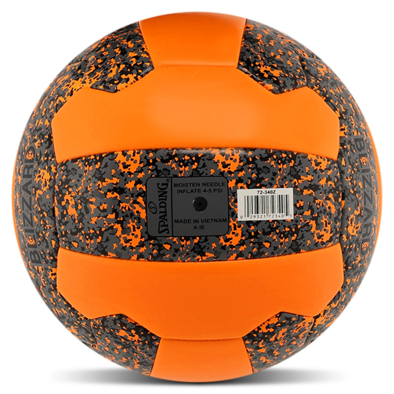 Волейбольний м'яч SPALDING BLIZZARD 72340Z (розмір 5) помаранчево-сірий-1