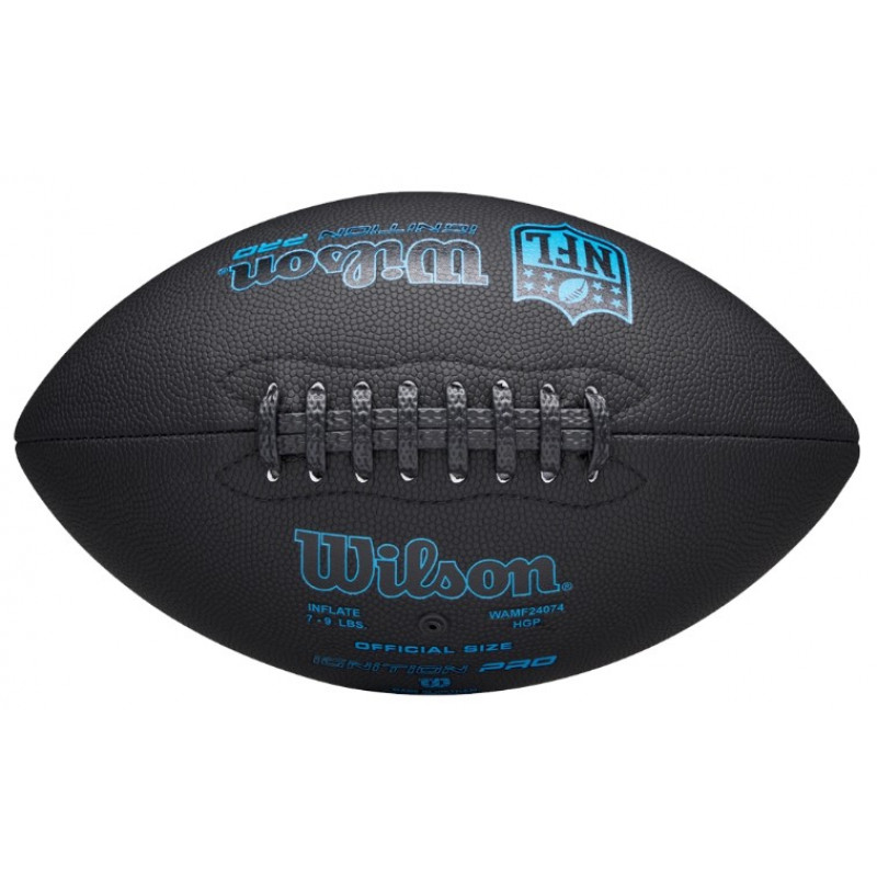 М'яч для американського футболу Wilson Nfl Ignition Pro Eco Black Of (розмір 9) WF3011102XBOF-2