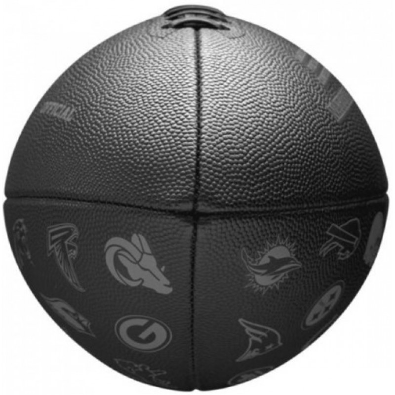 М'яч для американського футболу Wilson Nfl 32 Team Football Black Of (розмір 9) WF4015701XBOF-1