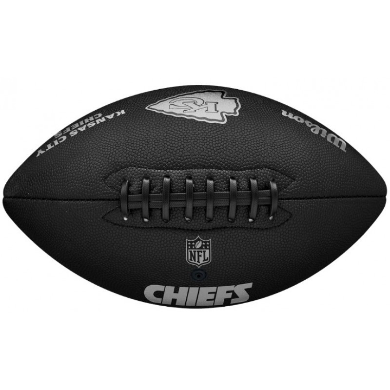 Мяч для американского футбола Wilson Nfl Team Metallic Premiere Kc Of (размер 9) WF4015816XBOF-1