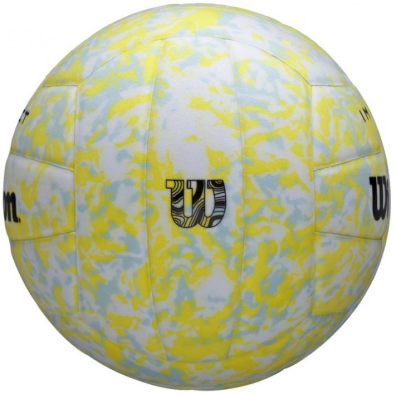 Волейбольный мяч Wilson İmpact Gen Green VB Blue/Yellow Of (размер 5) WV2000802XBOF-1