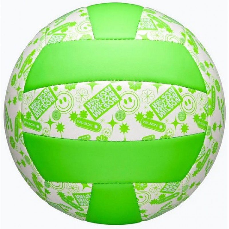 Волейбольний м'яч Wilson Stamp VB Green/White OF (розмір 5) WV4007502XBOF-2