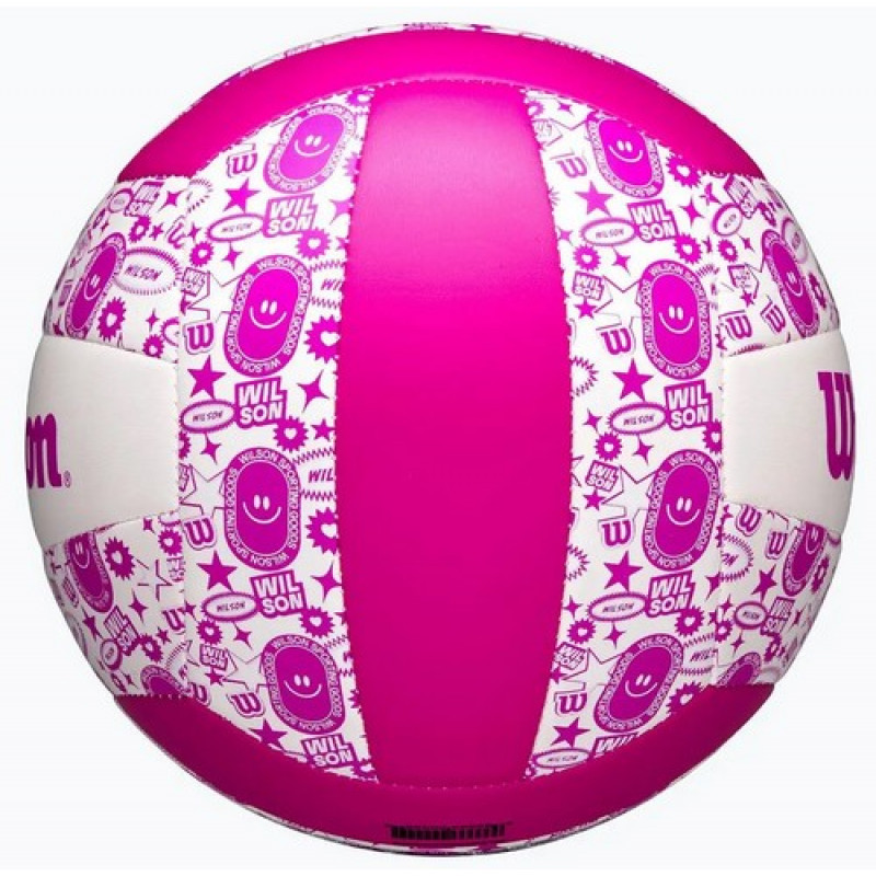 Волейбольный мяч Wilson Stamp VB Purple/White OF (размер 5) WV4007503XBOF-3