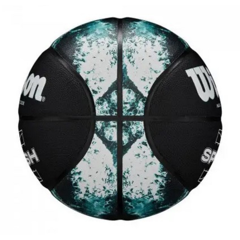 Баскетбольний м'яч в подарунковій коробці + насос Wilson Splash Pro Bskt (розмір 7) WZ2014501XP-3