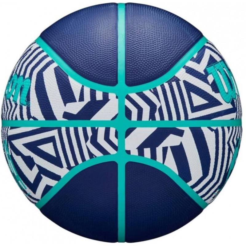 Баскетбольний м'яч Wilson NBA DRV Plus Dazzle Camo Bskt Indigo (розмір 6) WZ3016102XB6-1