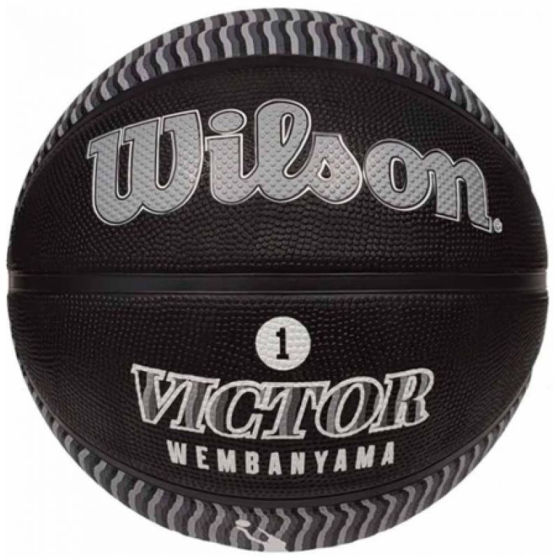 Баскетбольный мяч Wilson NBA Player Icon Outdoor Victor Wembanyama (размер 7) WZ3017801XB7